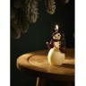 Свеча декоративная festive snowman из коллекции new year essential, 15 см (78353)
