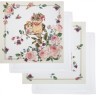 Набор салфеток из 4-х шт  "совушки.винтаж",40х40см, 100% хлопок,твил SANTALINO (850-727-84)