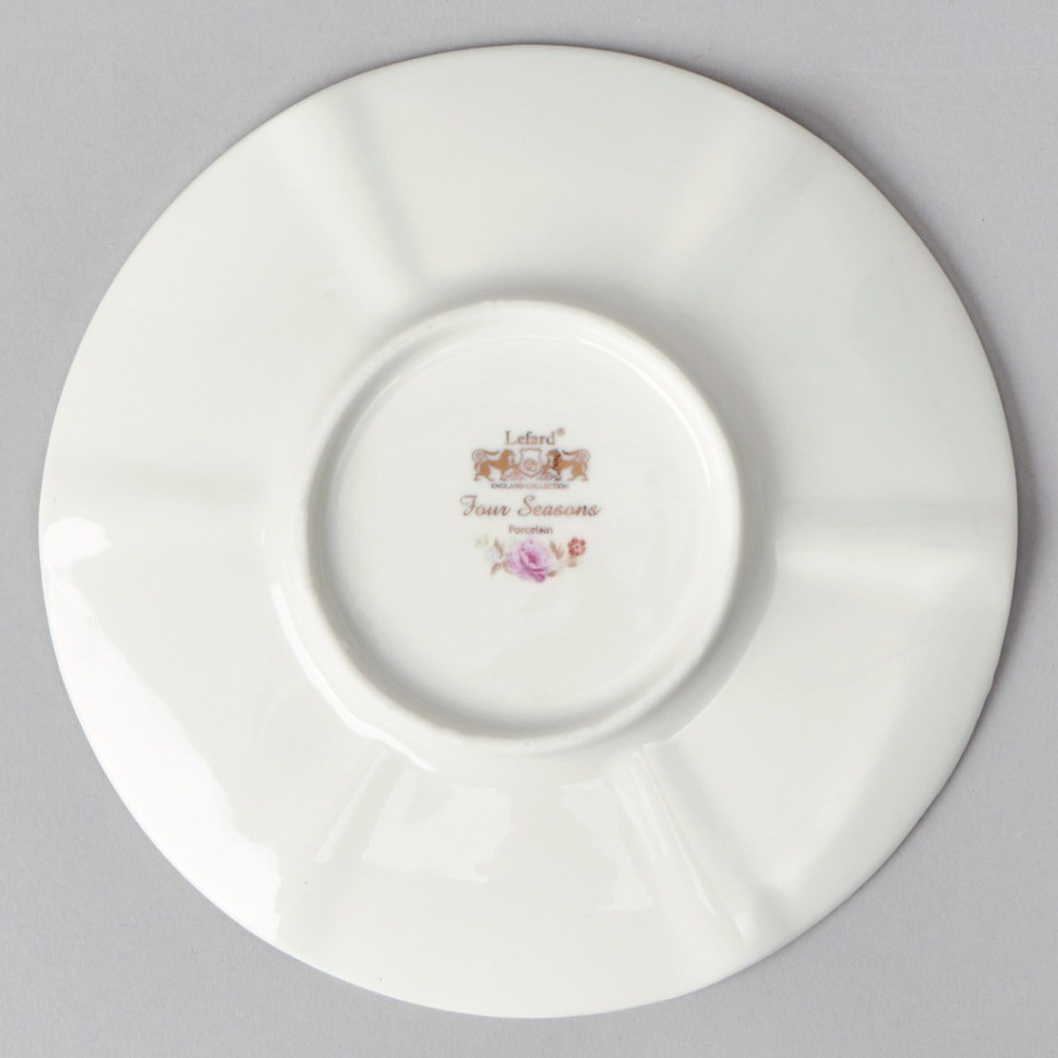 Чайный набор lefard "времена года" на 6 пер. 12 пр. 250 мл розовый (42-566)