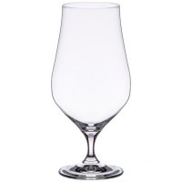 Набор бокалов для пива 540мл из 6 штук &quot;tulipa&quot; высота=20 см. Bohemia Crystal (674-766)