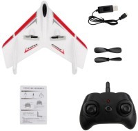 Радиоуправляемый самолет-крыло для дома и начинающих пилотов 2.4G (FX601-RED)