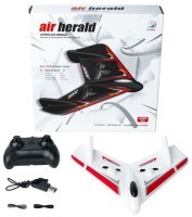 Радиоуправляемый самолет-крыло для дома и начинающих пилотов 2.4G (FX601-RED)