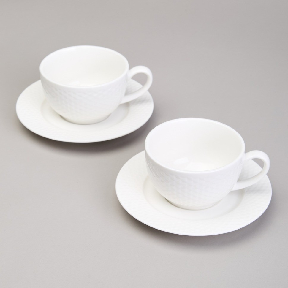 Чайный набор lefard "infinity" на 2 пер. 4 пр. 230 мл (171-314)