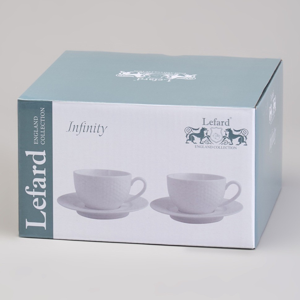 Чайный набор lefard "infinity" на 2 пер. 4 пр. 230 мл (171-314)