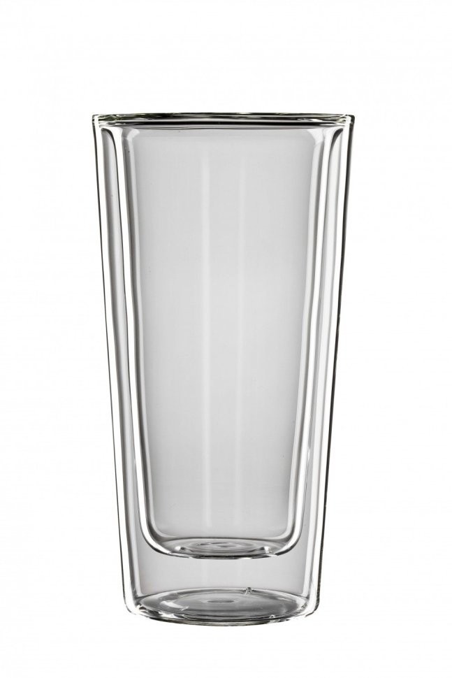 Bloomix Набор стаканов "Латте макиато Милан" большие Coffee, 350 мл, 2шт C-104-350-G-set2