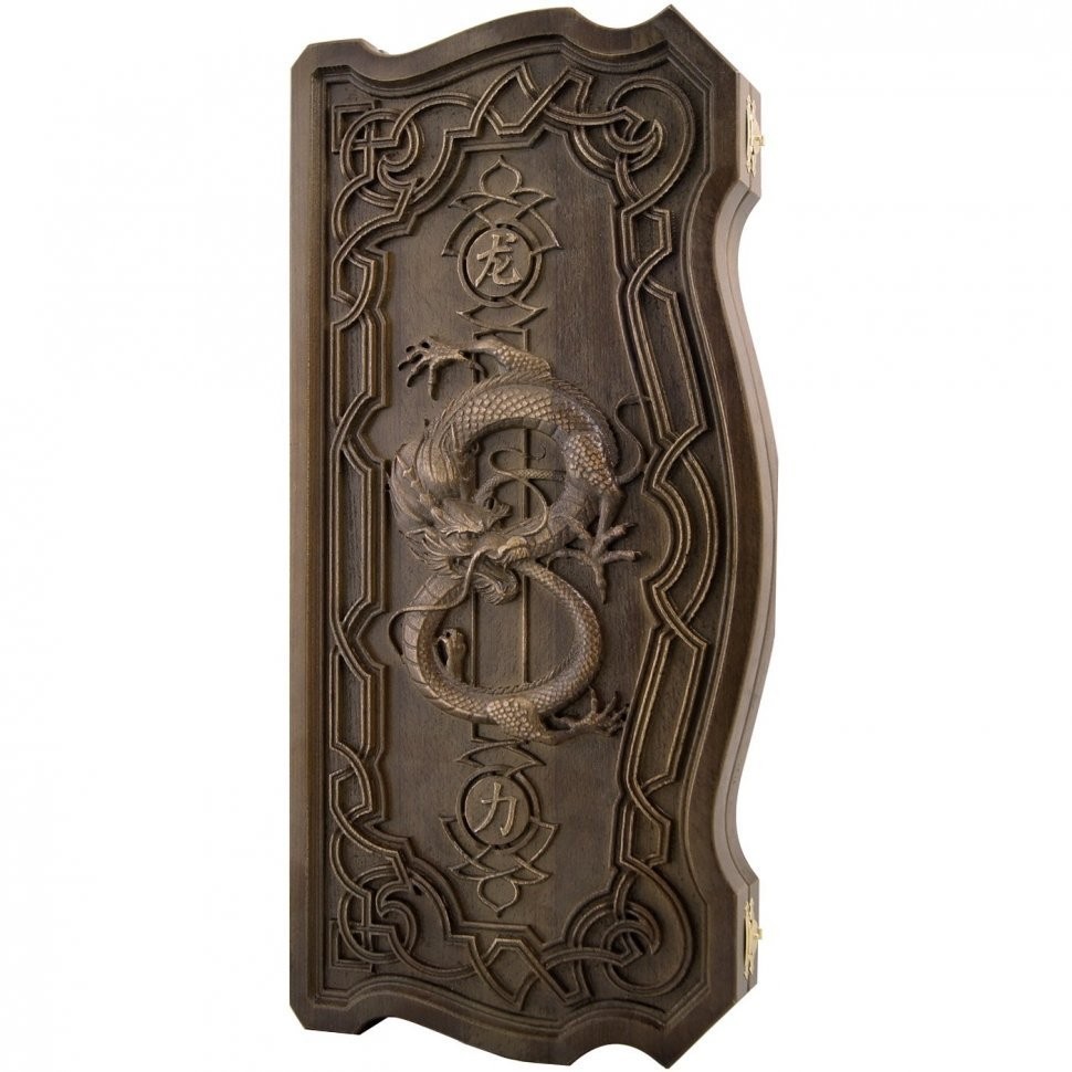 Нарды Ивановские "Дракон", бук (28648)