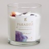 Свеча ароматизированная в стакане "paradise" white musk 8*9 см мал.= 9шт. Lefard (605-104)
