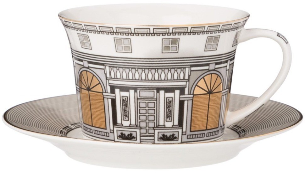 Чайный набор lefard "windows" на 2 персоны 4 пр.  250 мл Lefard (760-736)