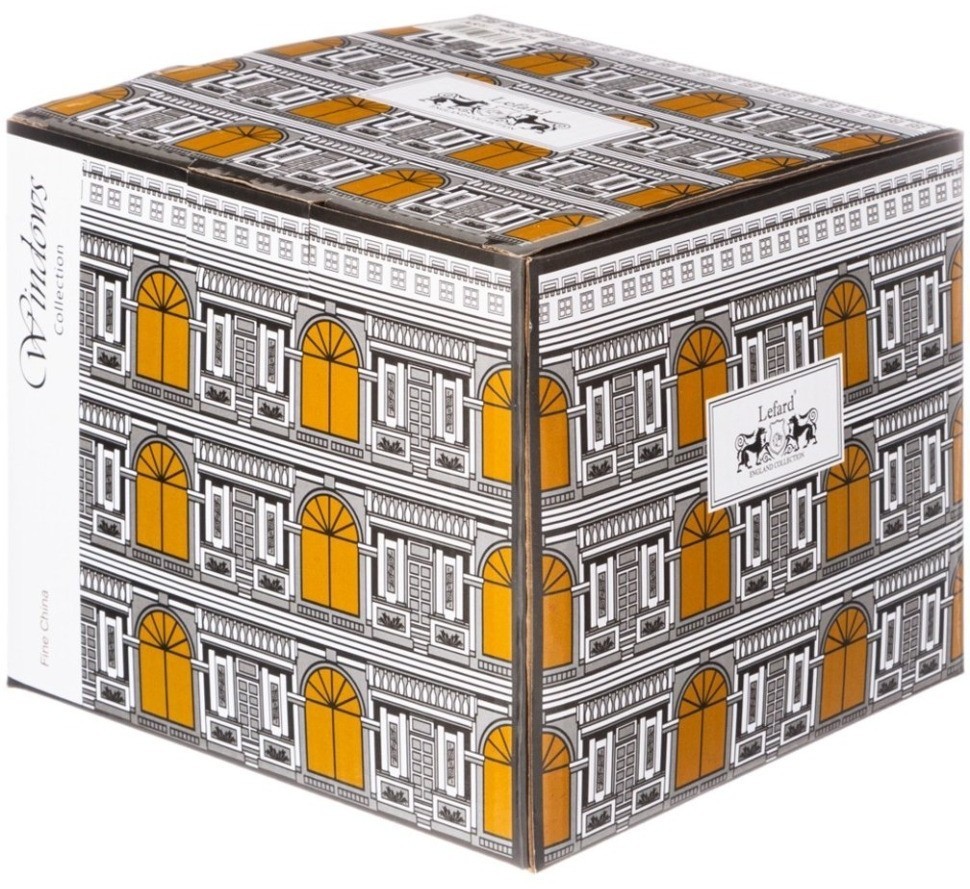 Чайный набор lefard "windows" на 2 персоны 4 пр.  250 мл Lefard (760-736)