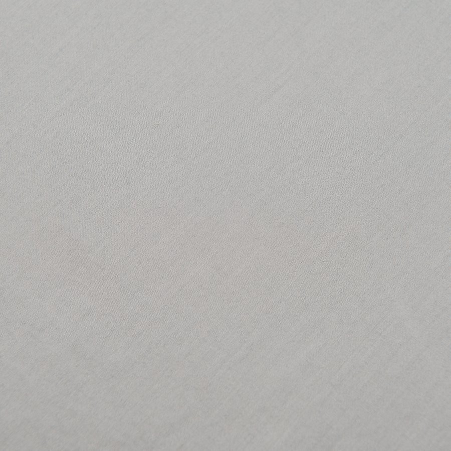 Простыня на резинке из умягченного сатина серого цвета из коллекции essential, 180х200х30 см (73738)