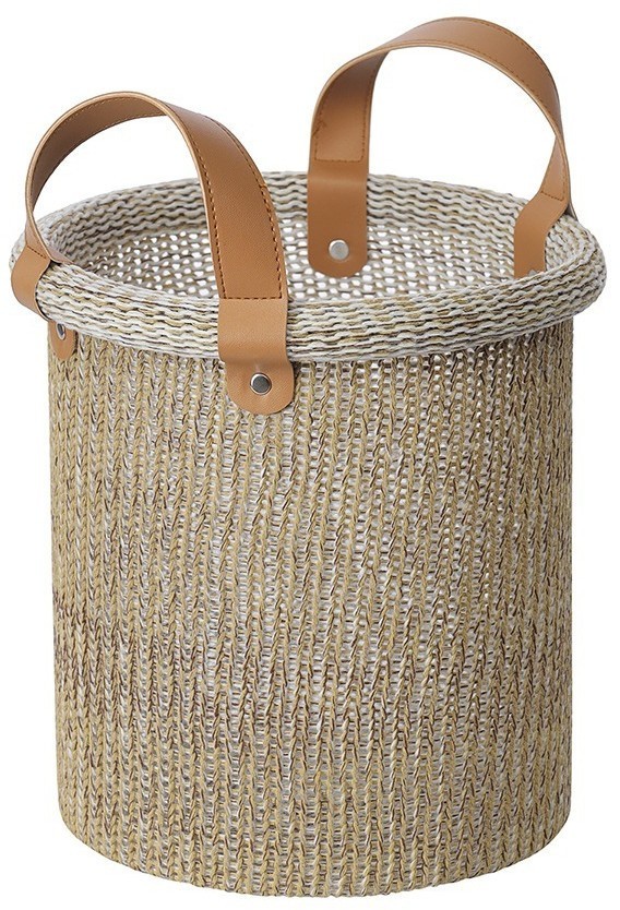 Корзина для хранения sustainable collection, D22х23 см, бежевая (77681)