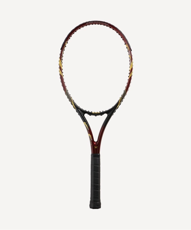 Ракетка для большого тенниса WISH NanoForce 893 27", красный/золотой (2119117)