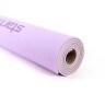 Коврик для йоги и фитнеса FM-201, TPE, 173x61x0,6 см, фиолетовый пастель/серый (1005331)