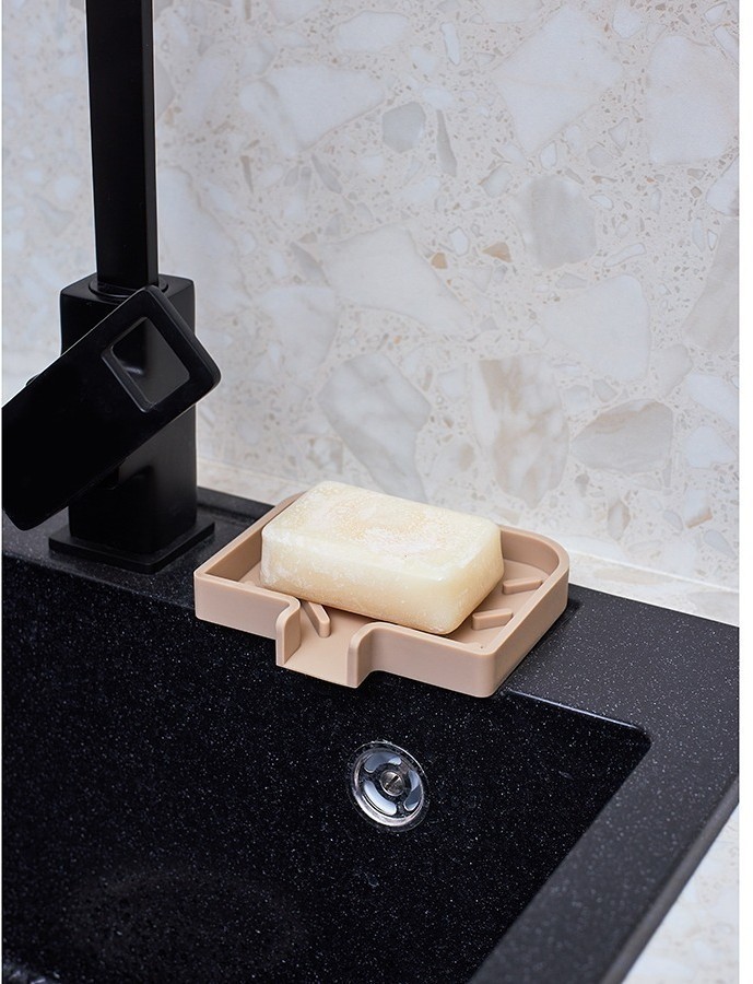Мыльница dry flex, бежевая (78437)
