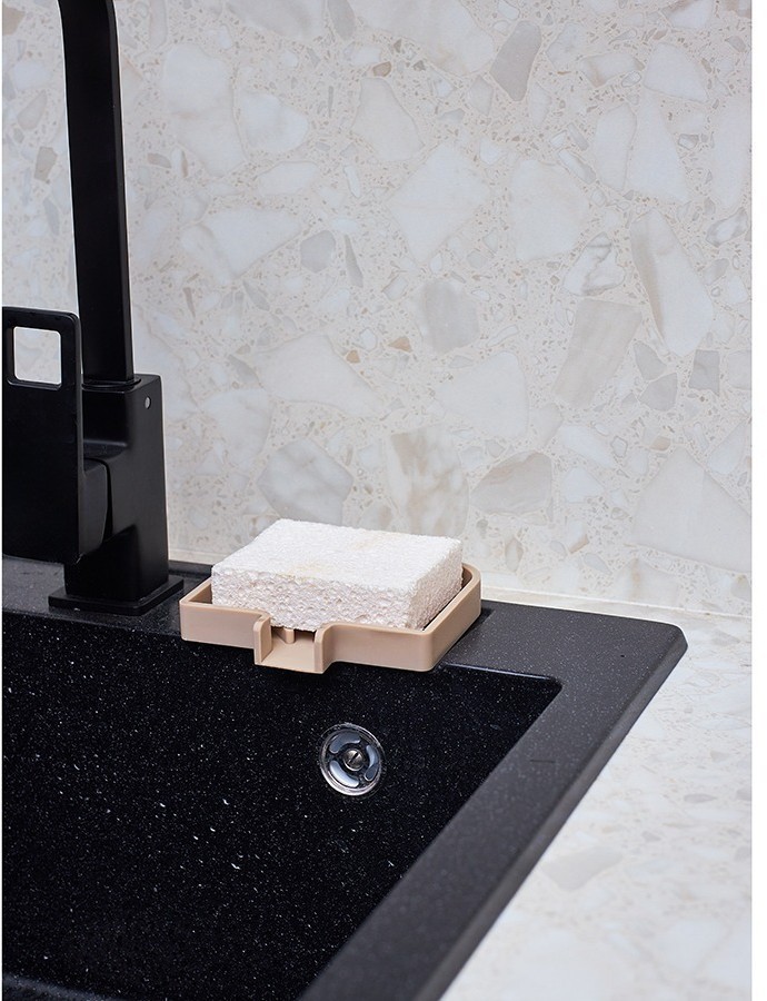 Мыльница dry flex, бежевая (78437)