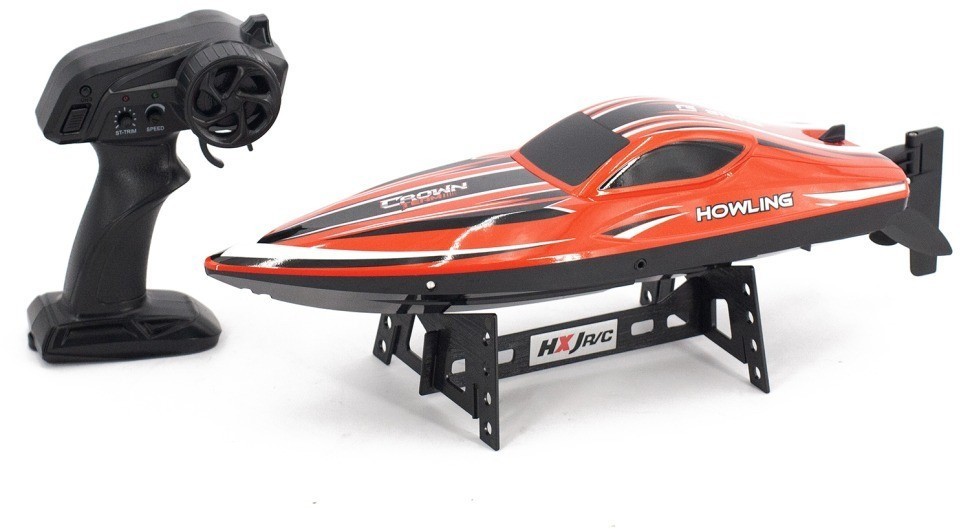 Радиоуправляемый катер Chasing Waves PRO с сумкой (41 см, 55 км/ч, Brushless) (HJ818PRO-RED-BAG)