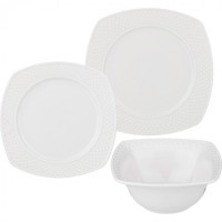 Набор посуды lefard &quot;диаманд&quot; квадрат 18 предметов Lefard (359-757)