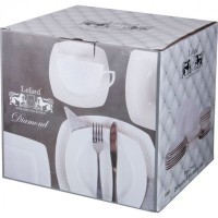 Набор посуды lefard &quot;диаманд&quot; квадрат 18 предметов Lefard (359-757)