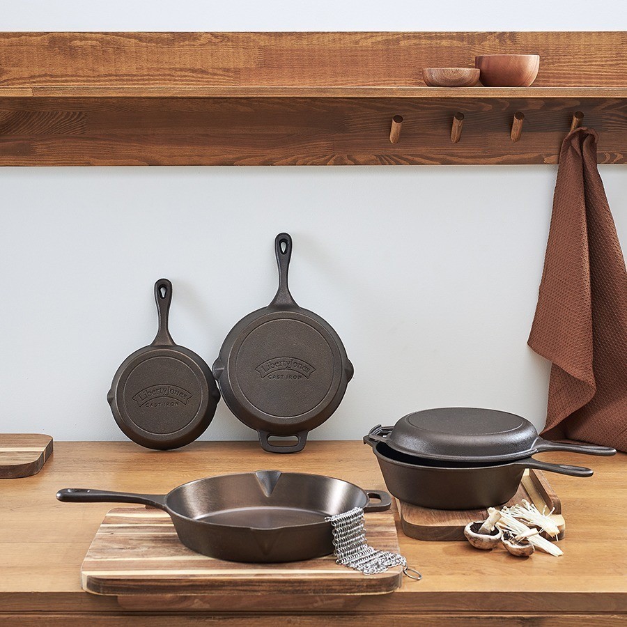 Губка кольчужная для чистки чугуна и нержавеющей стали, 20х15 см (77849)