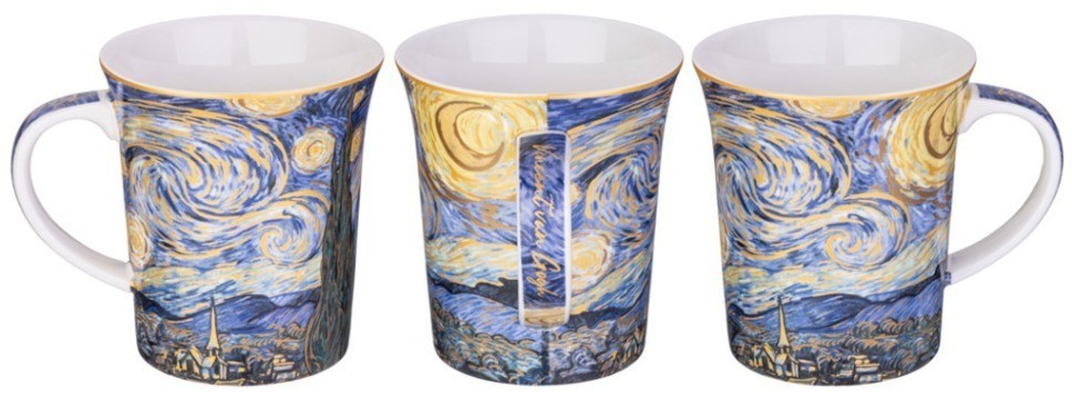 Кружка lefard  "звёздная ночь" (в. ван гог)  420 мл (104-1002)