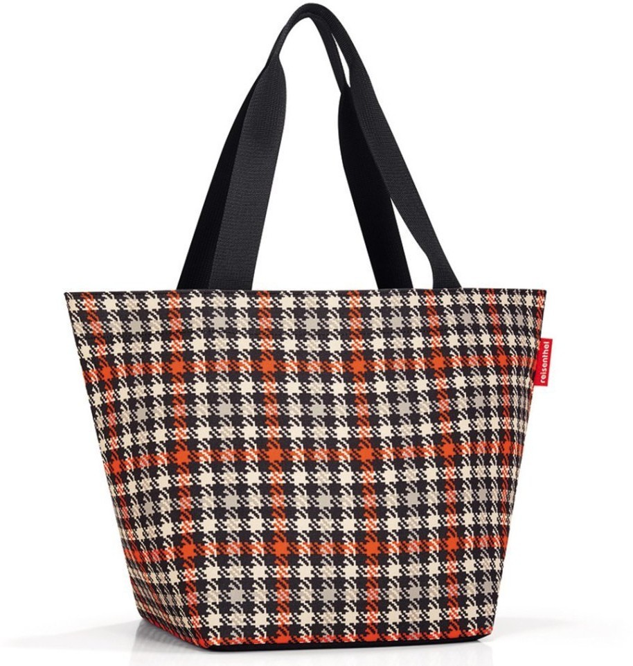 Сумка shopper m glencheck red (64003)
