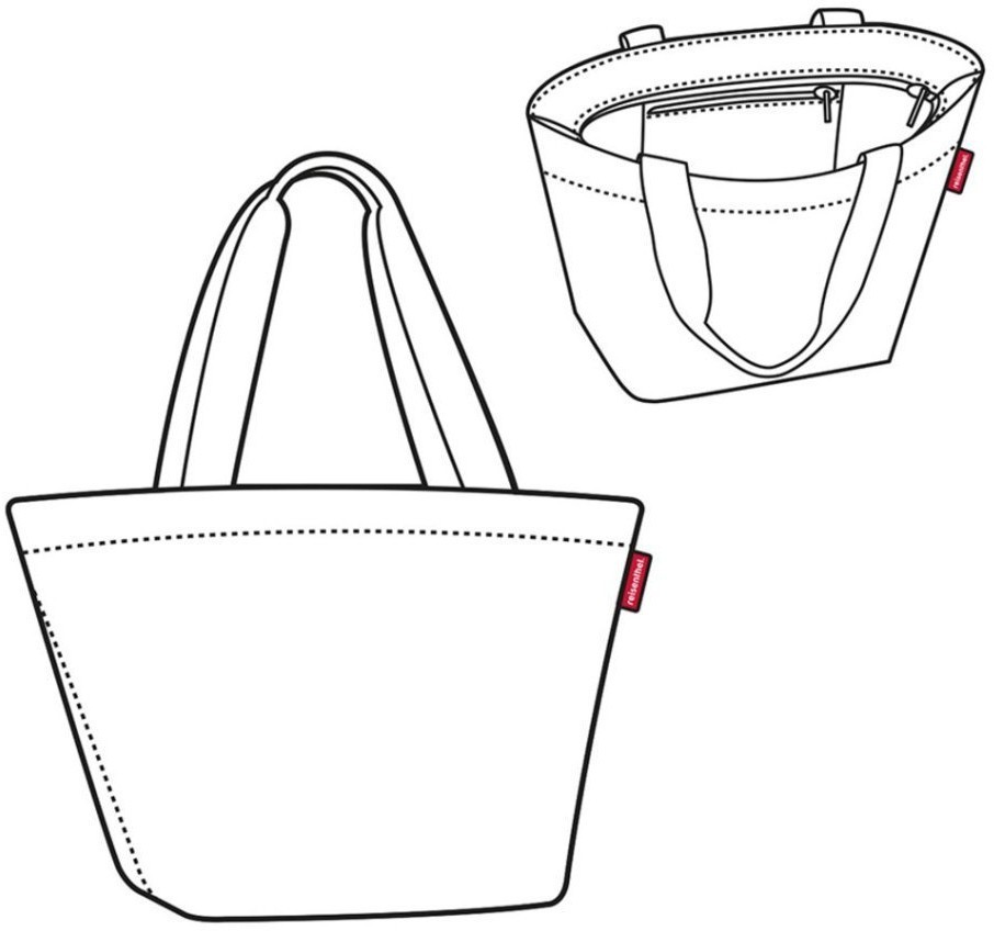 Сумка shopper m glencheck red (64003)