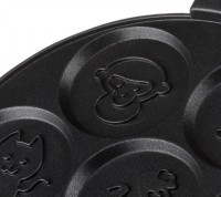 Сковорода agness &quot;funny zoo&quot; с антипригар.покрытием диаметр=26.5 см.на 7 порций (932-010)