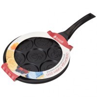 Сковорода agness &quot;funny zoo&quot; с антипригар.покрытием диаметр=26.5 см.на 7 порций (932-010)