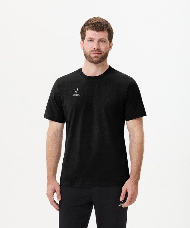 Футболка JOGEL ESSENTIAL Cotton Tee, черный (2118410)