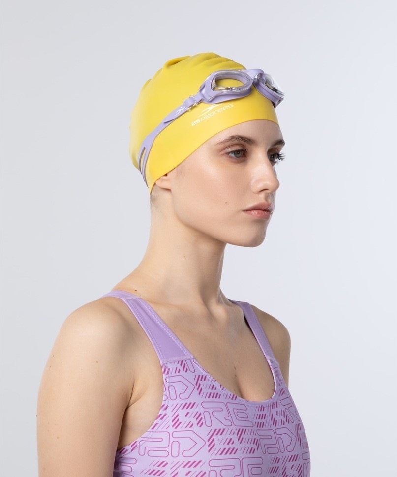 Шапочка для плавания Nuance Yellow, силикон (2105120)