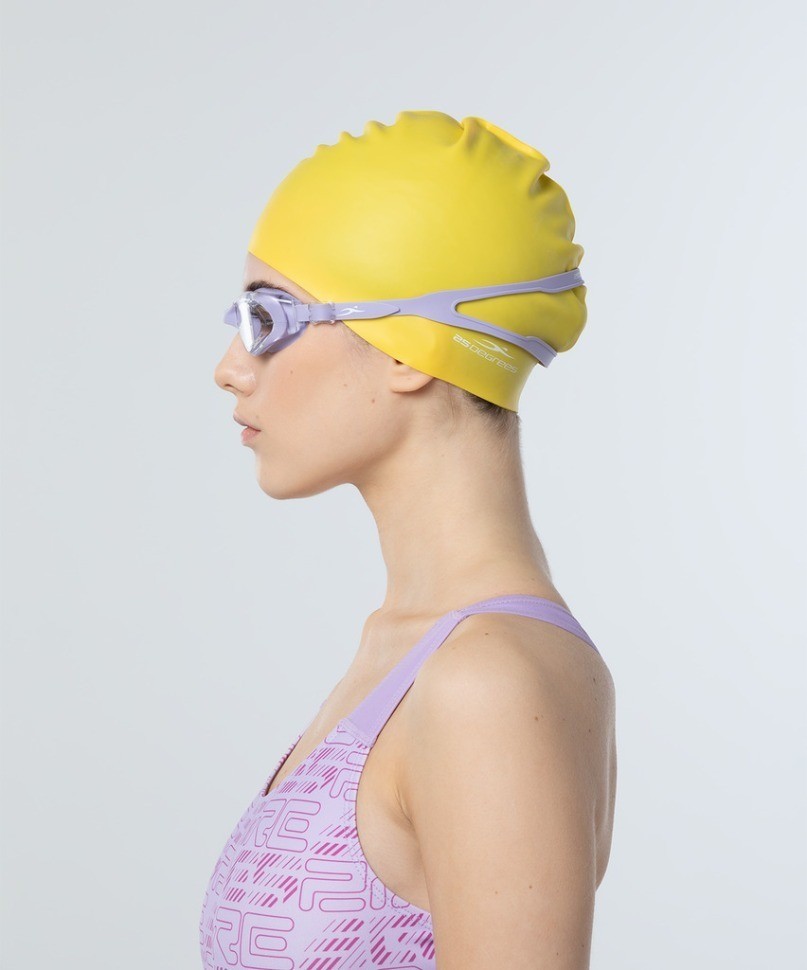 Шапочка для плавания Nuance Yellow, силикон (2105120)