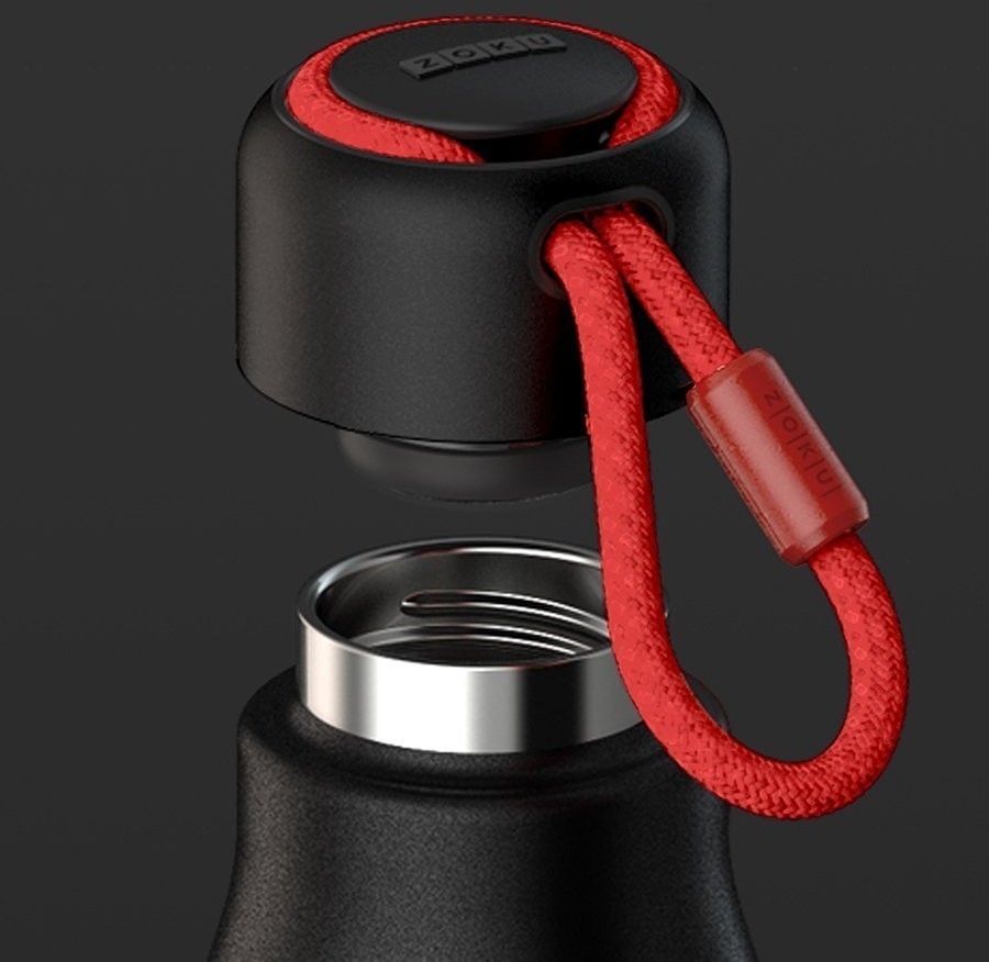 Термос zoku pc, 500 мл, пепельный (72503)