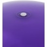 БЕЗ УПАКОВКИ Фитбол детский с рожками GB-411 антивзрыв, 650 гр, фиолетовый, 55 см (2107598)