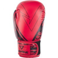 Перчатки боксерские INSANE ODIN, ПУ, красный, 8 oz (2109385)