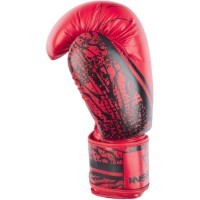 Перчатки боксерские INSANE ODIN, ПУ, красный, 8 oz (2109385)