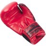 Перчатки боксерские ODIN, ПУ, красный, 8 oz (2109385)