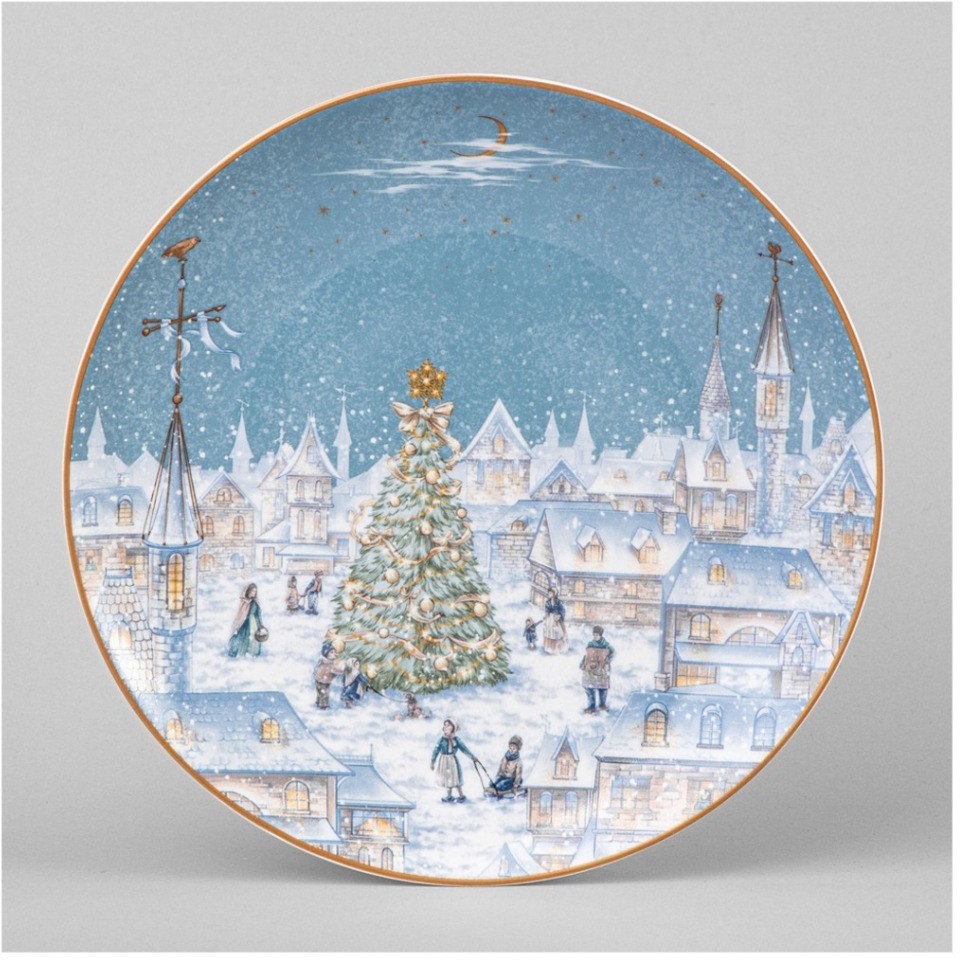 Тарелка закусочная lefard "снежная королева" 20,5 см (590-636)