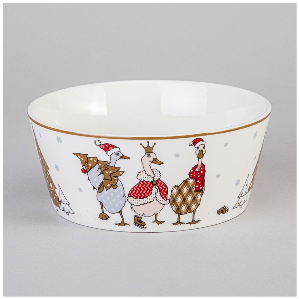 Салатник lefard "family christmas" 14,5*6 см 650 мл (425-185)