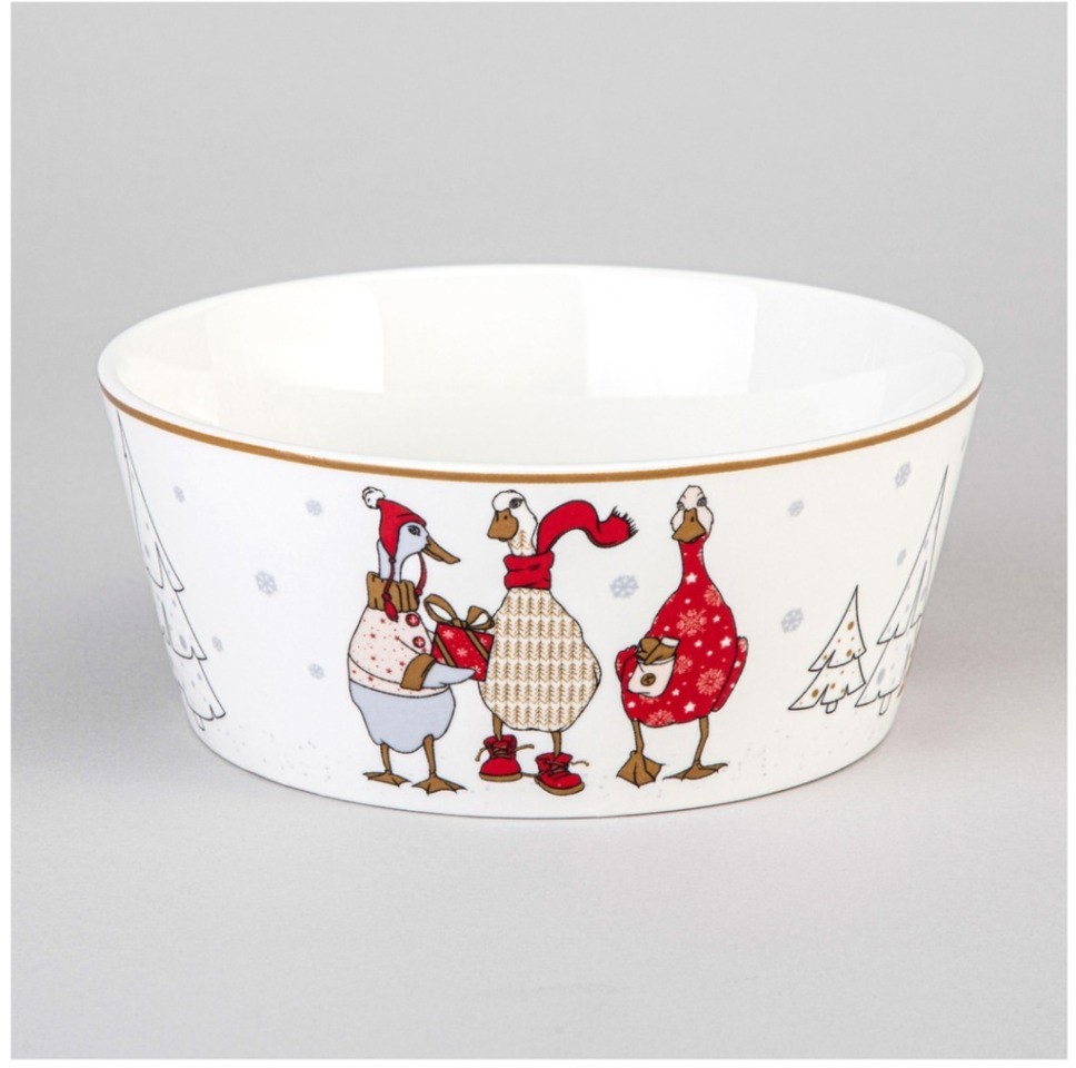 Салатник lefard "family christmas" 14,5*6 см 650 мл (425-185)