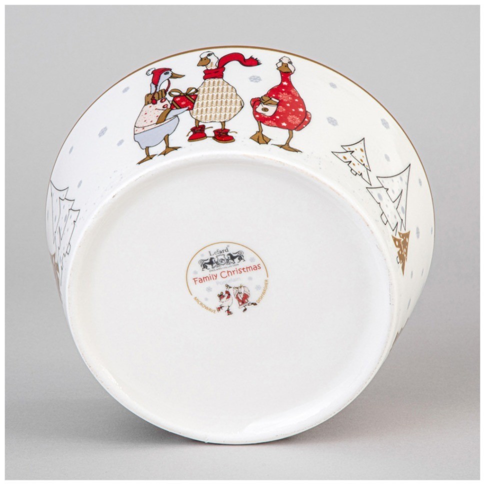 Салатник lefard "family christmas" 14,5*6 см 650 мл (425-185)