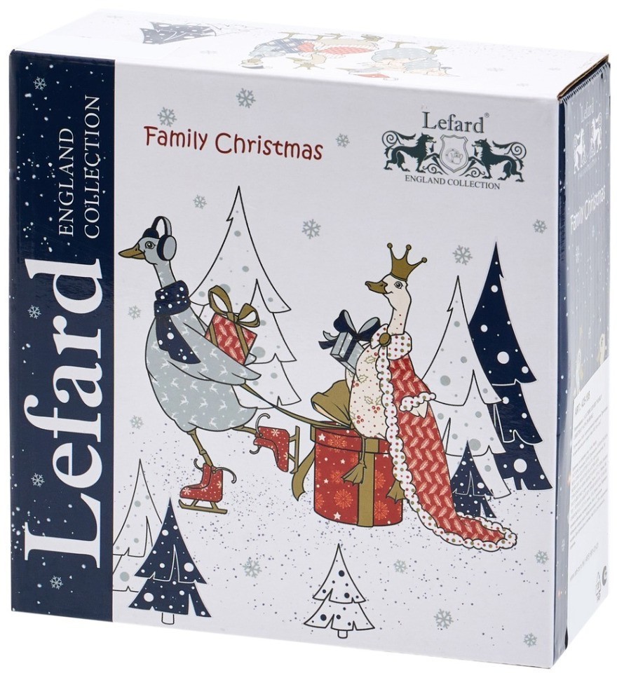 Салатник lefard "family christmas" 14,5*6 см 650 мл (425-185)