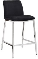Стул барный велюр черный 42*53*88см (TT-00009272)