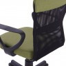 Кресло офисное компактное Brabix Jet MG-315 сетка/ткань зеленое 531841 (71832)
