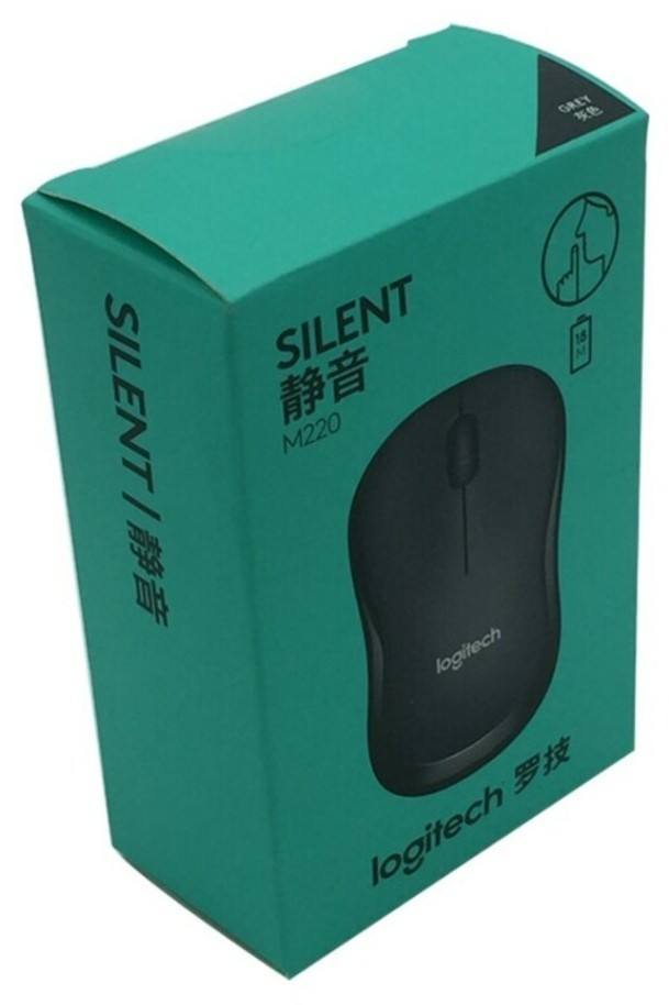 Беспроводная мышь Logitech M220 Silent Grey (910-004895)