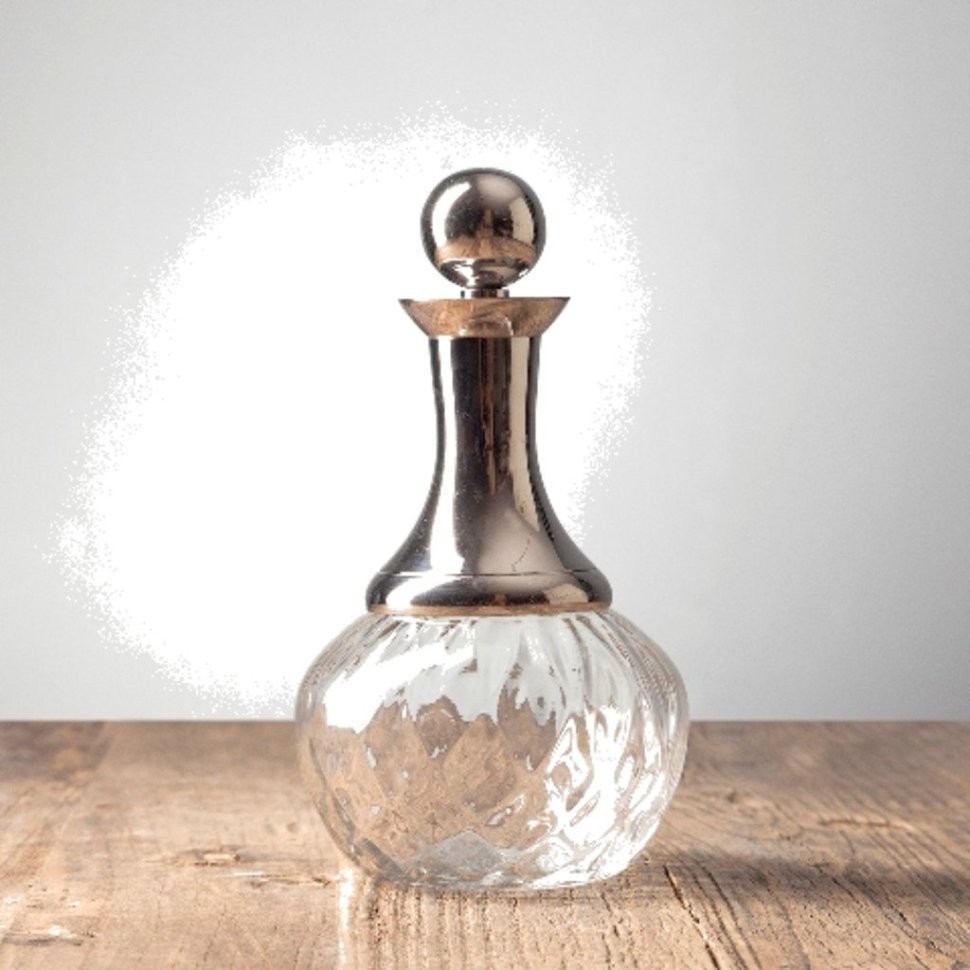 Графин RO-5274/BKN, металл, стекло, chrom, ROOMERS TABLEWARE