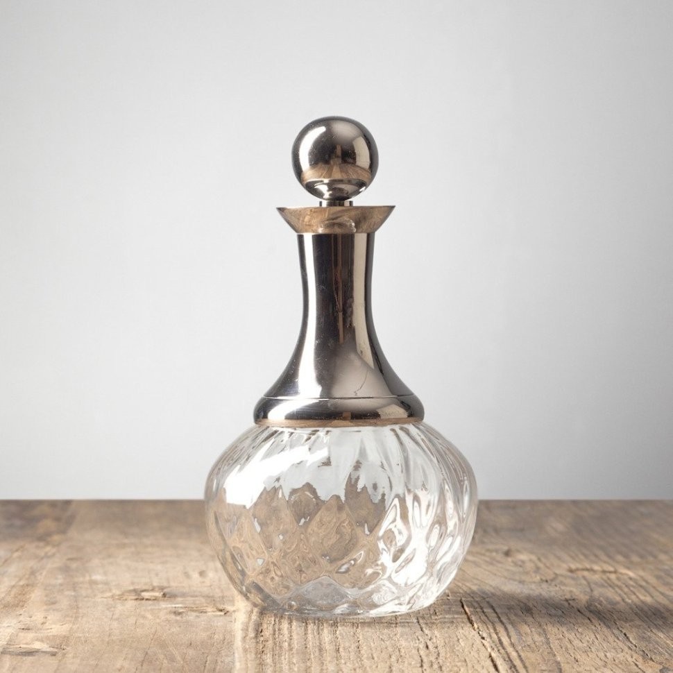 Графин RO-5274/BKN, металл, стекло, chrom, ROOMERS TABLEWARE