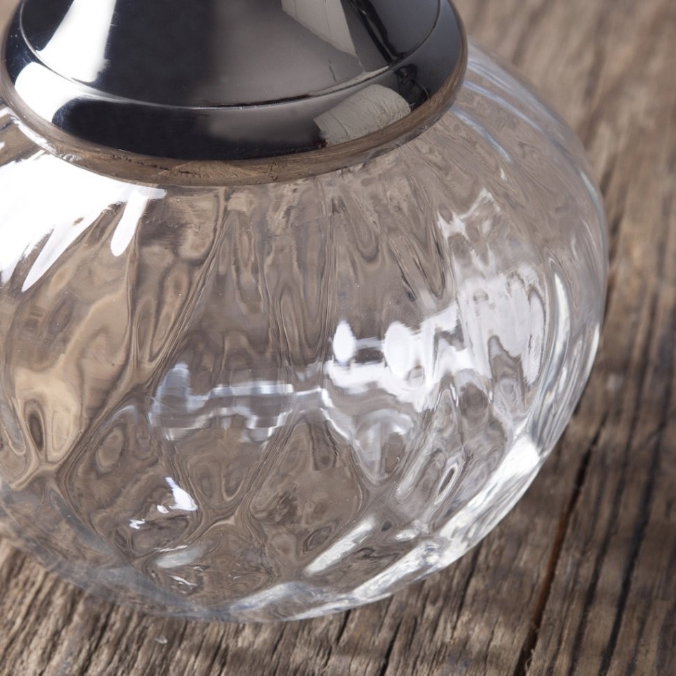 Графин RO-5274/BKN, металл, стекло, chrom, ROOMERS TABLEWARE