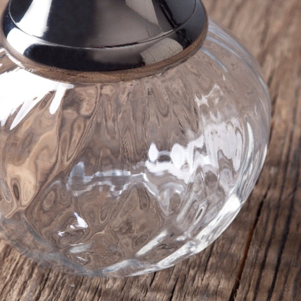 Графин RO-5274/BKN, металл, стекло, chrom, ROOMERS TABLEWARE