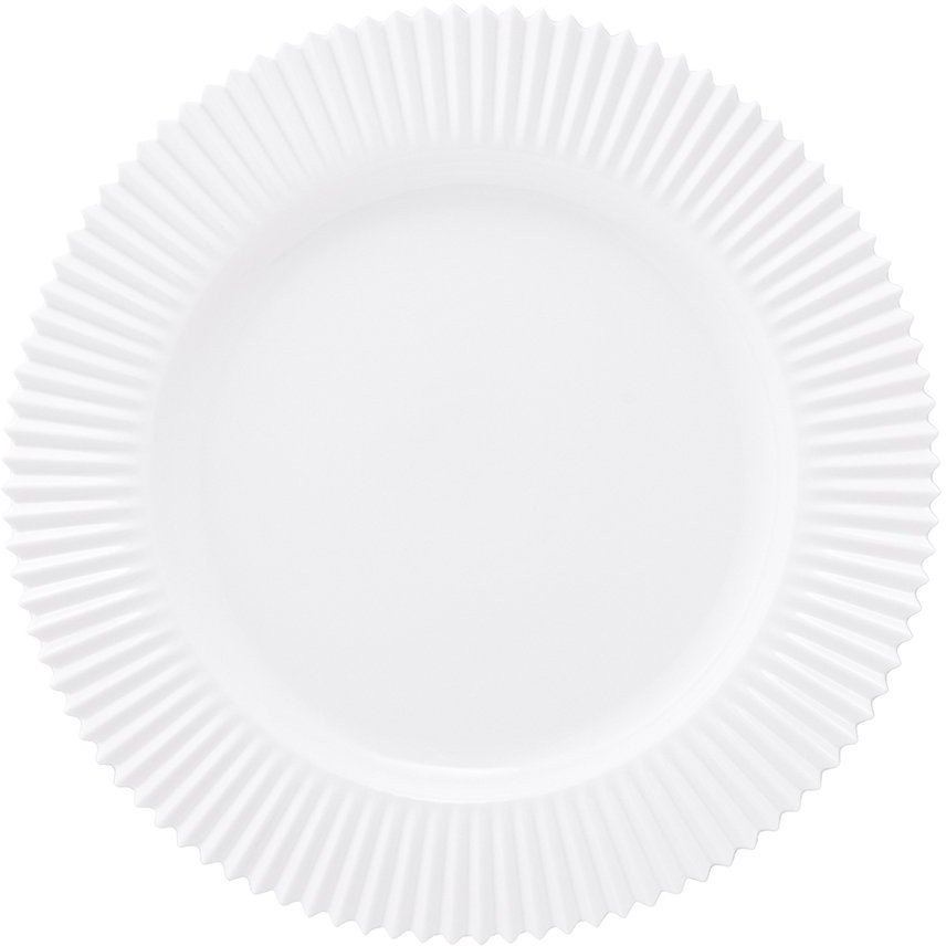 Набор из двух тарелок белого цвета из коллекции edge, 26 см (75178)