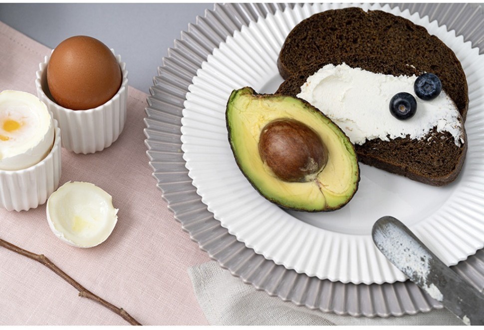 Набор из двух тарелок белого цвета из коллекции edge, 26 см (75178)